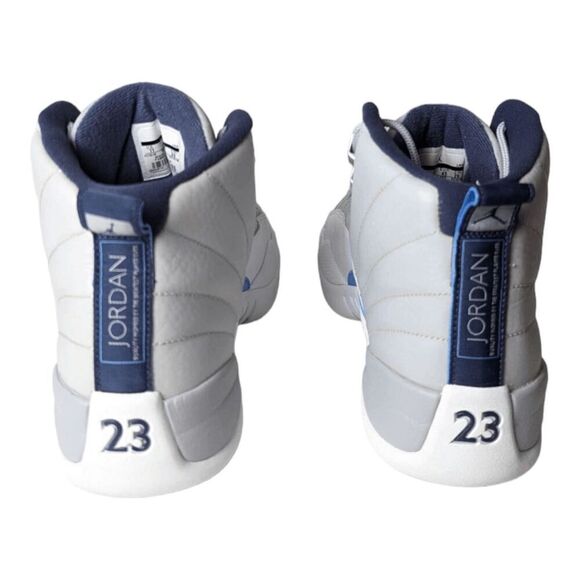 NIKE Air Jordan 12 Retro 'Grey University Blue' Sneakers Size 11 - Picture 5 of 9